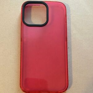 Pink Clear Phone Case